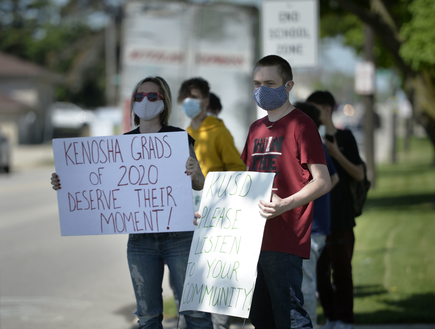PROTEST FOR GRADUATION